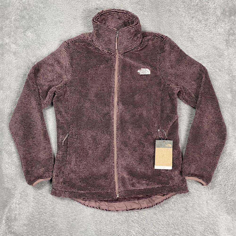 The North Face Jacket Womens M Purple Print Osito Fleece Full Zip NF0A5IZA21Y